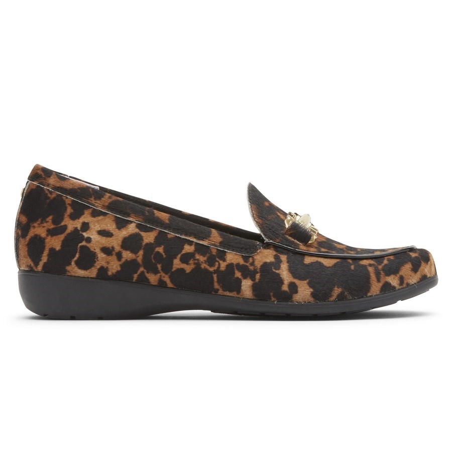 Rockport Abbey Bit Women\'s Loafers Leopard | YWKO3-PH