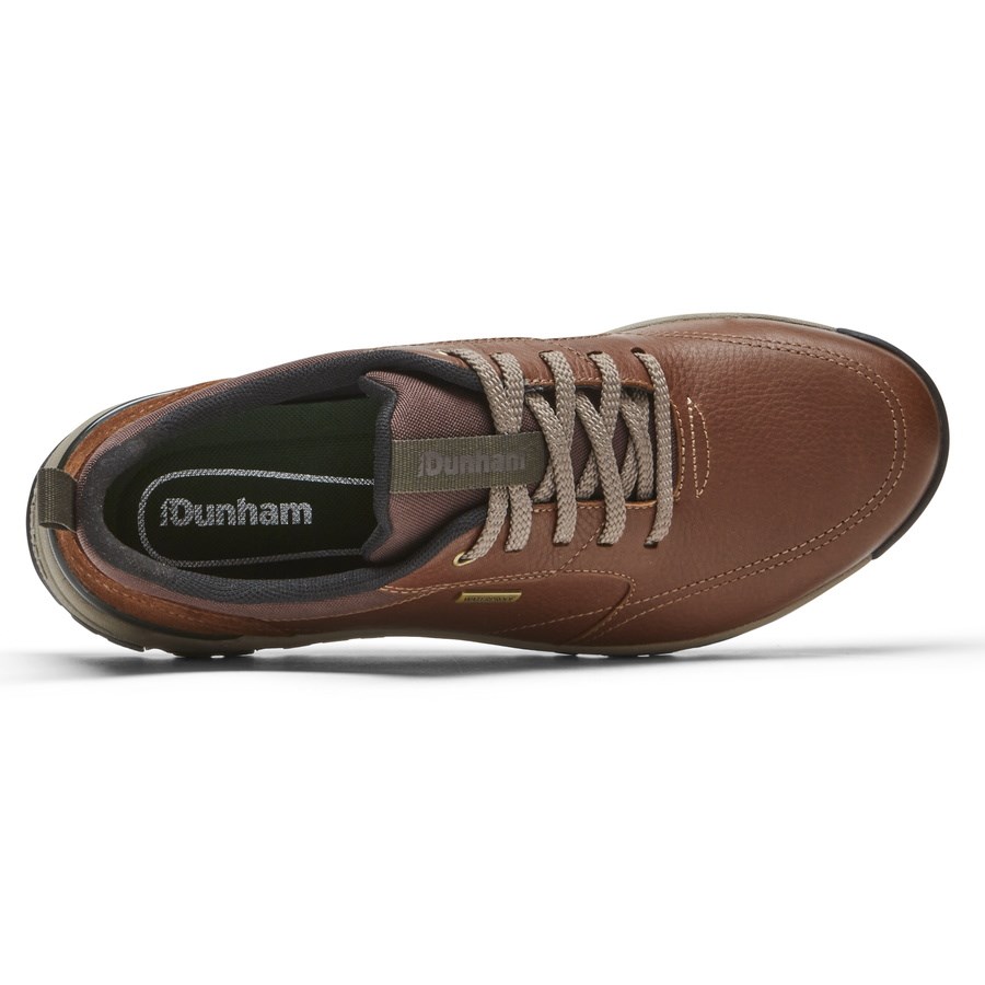 Rockport Glastonbury Ubal Waterproof Men's Sneakers Dark Brown | G4PUX-PH