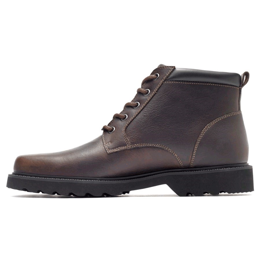 Rockport Northfield Waterproof Plain Toe Men's Boots Chocolate | LHP4W-PH