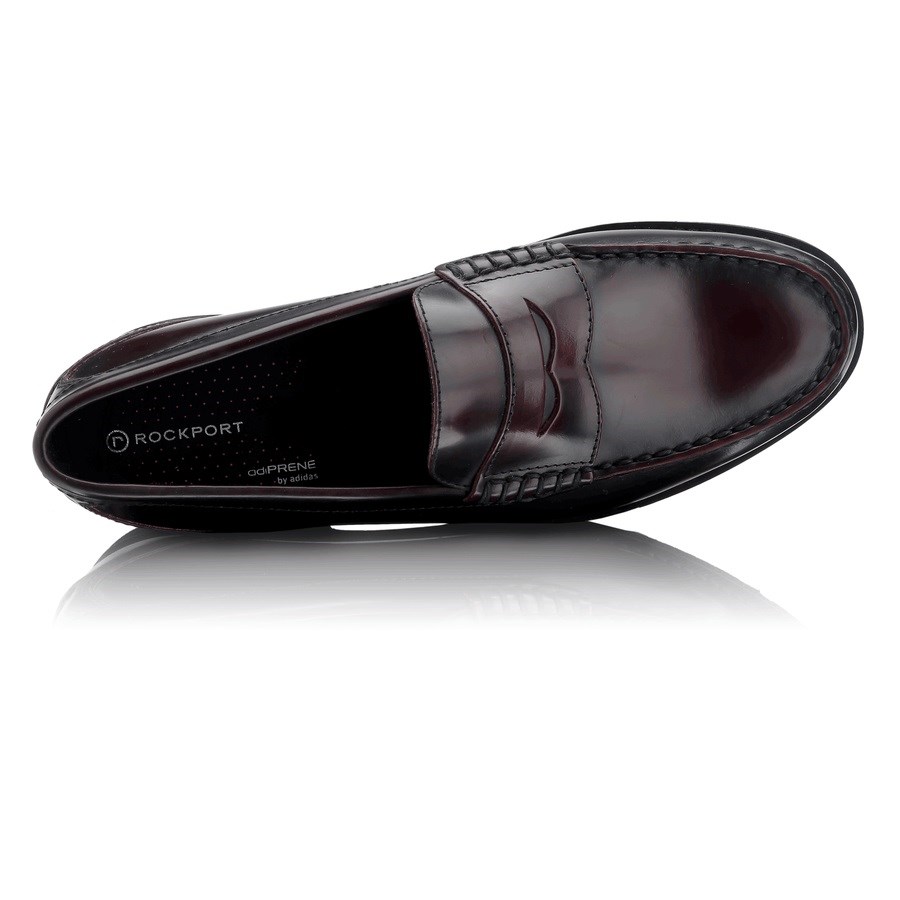 Rockport Shakespeare Circle Men's Loafers Burgundy | S0NWL-PH