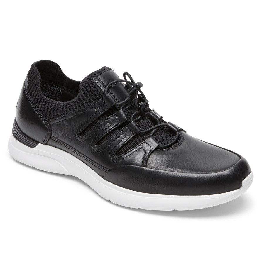 Rockport Total Motion Active Ghillie Men's Sneakers Black | KM2GH-PH