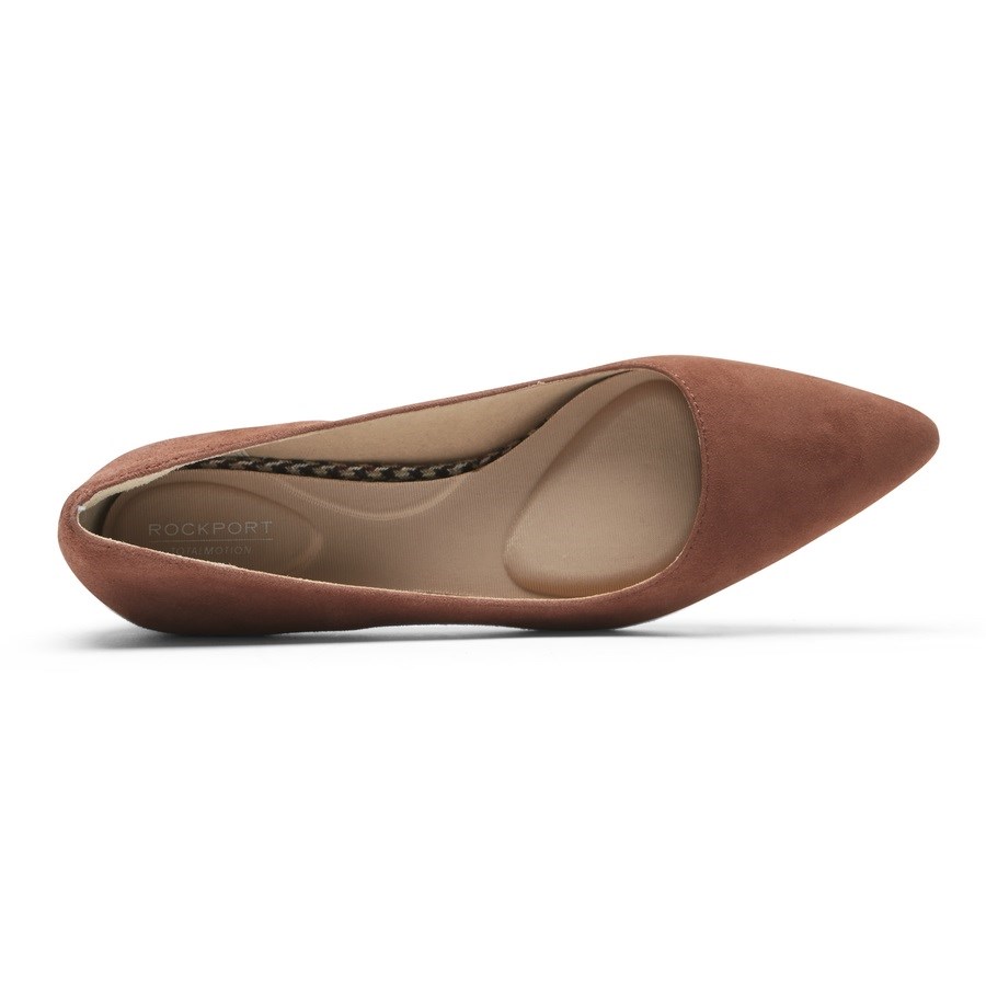 Rockport Total Motion Gracie Plain Women's Heels Brown | 4IJKO-PH