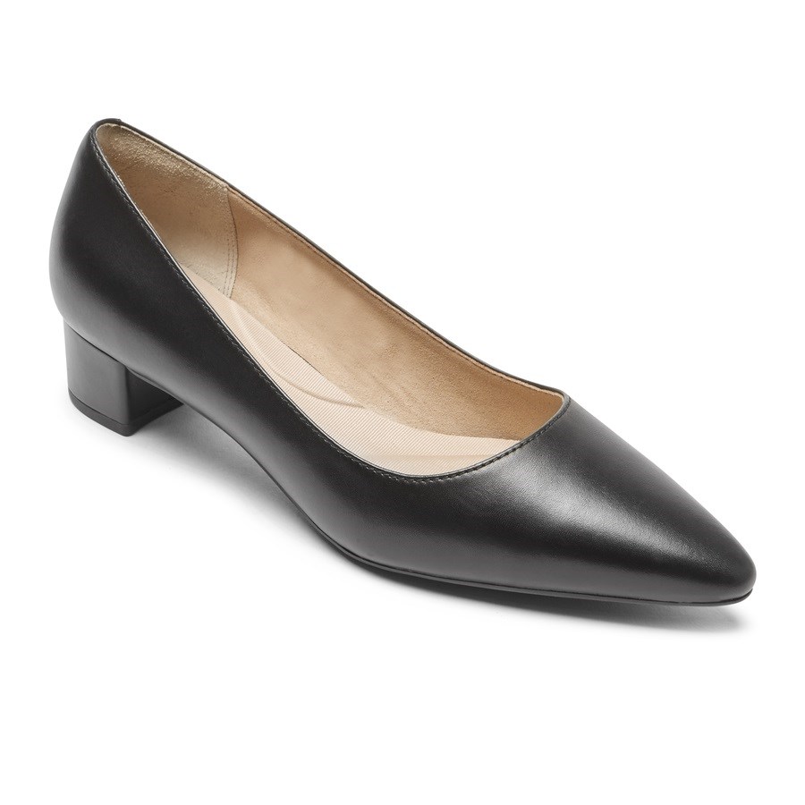 Rockport Total Motion Gracie Plain Women's Heels Black | KSZWQ-PH