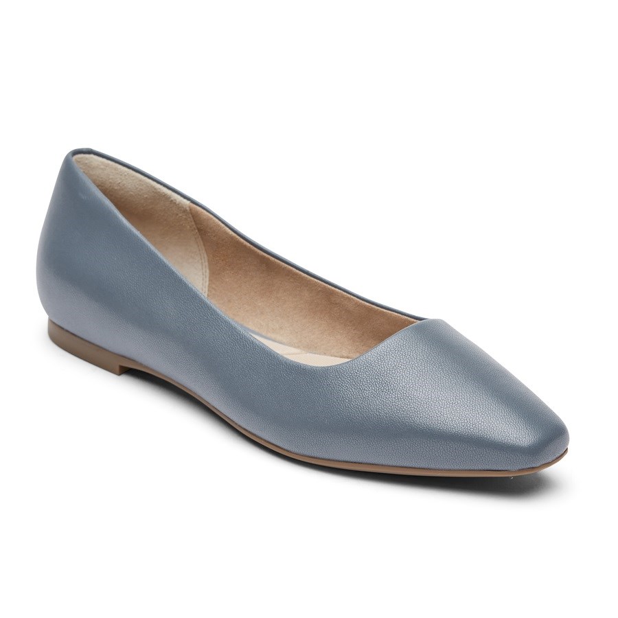 Rockport Total Motion Laylani Plain Women's Ballet Flats Blue | 325XQ-PH