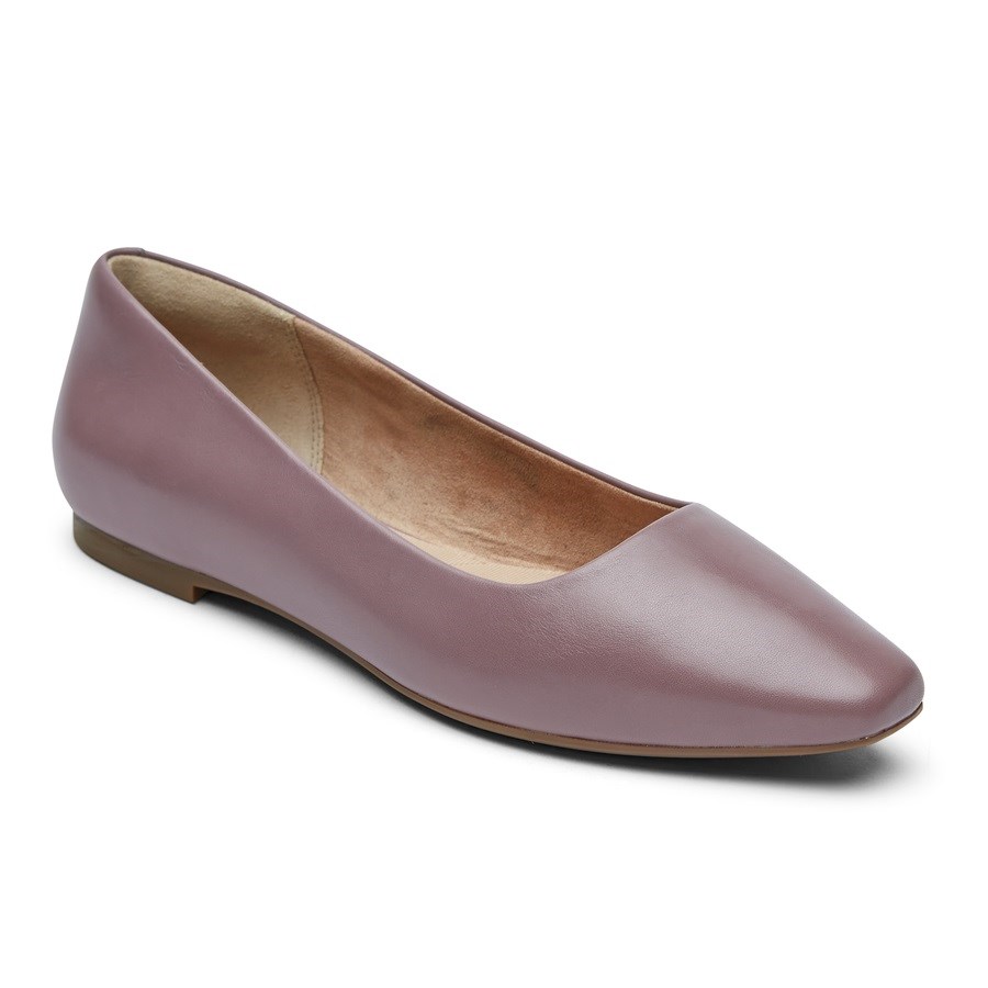 Rockport Total Motion Laylani Plain Women's Ballet Flats Lavender | H1PNY-PH