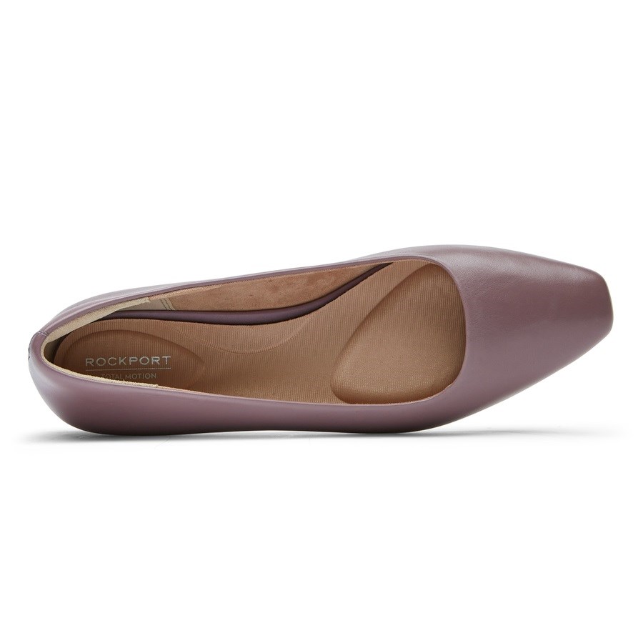 Rockport Total Motion Laylani Plain Women's Ballet Flats Lavender | H1PNY-PH