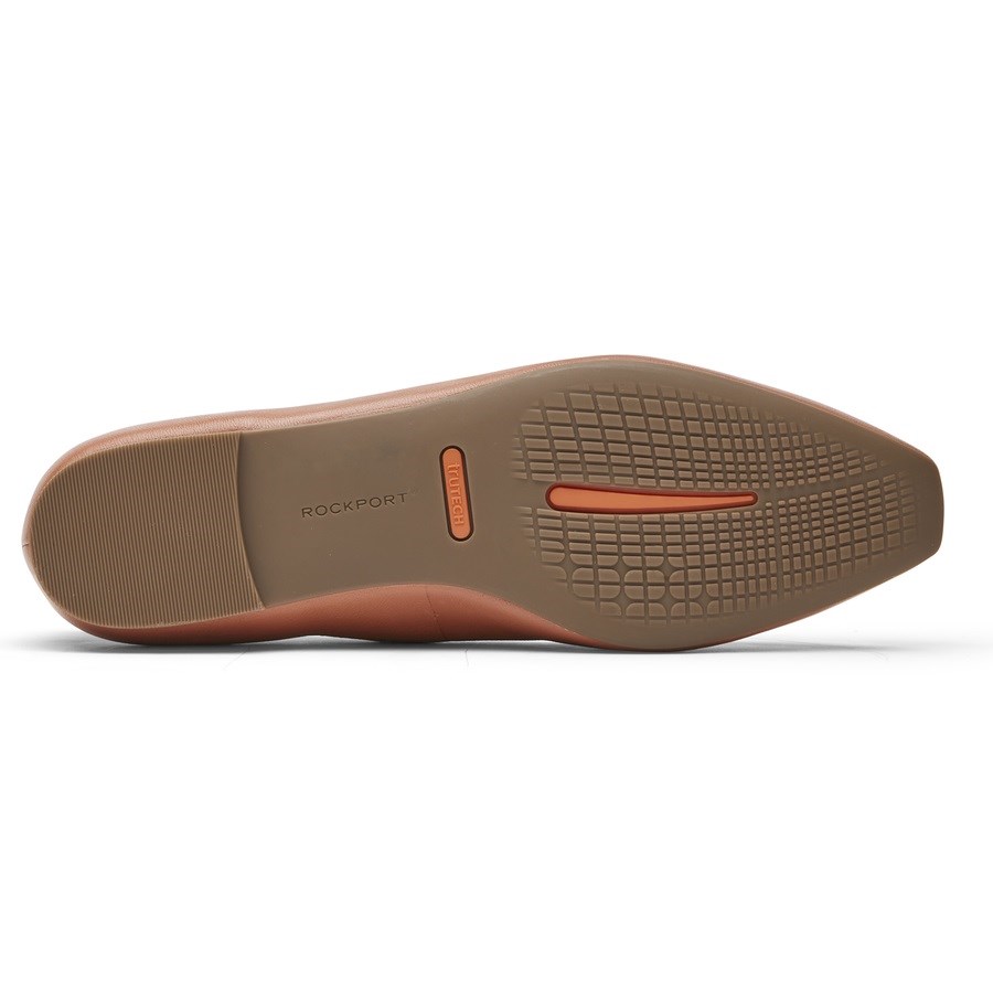 Rockport Total Motion Laylani Plain Women's Ballet Flats Brown | MPV4Z-PH