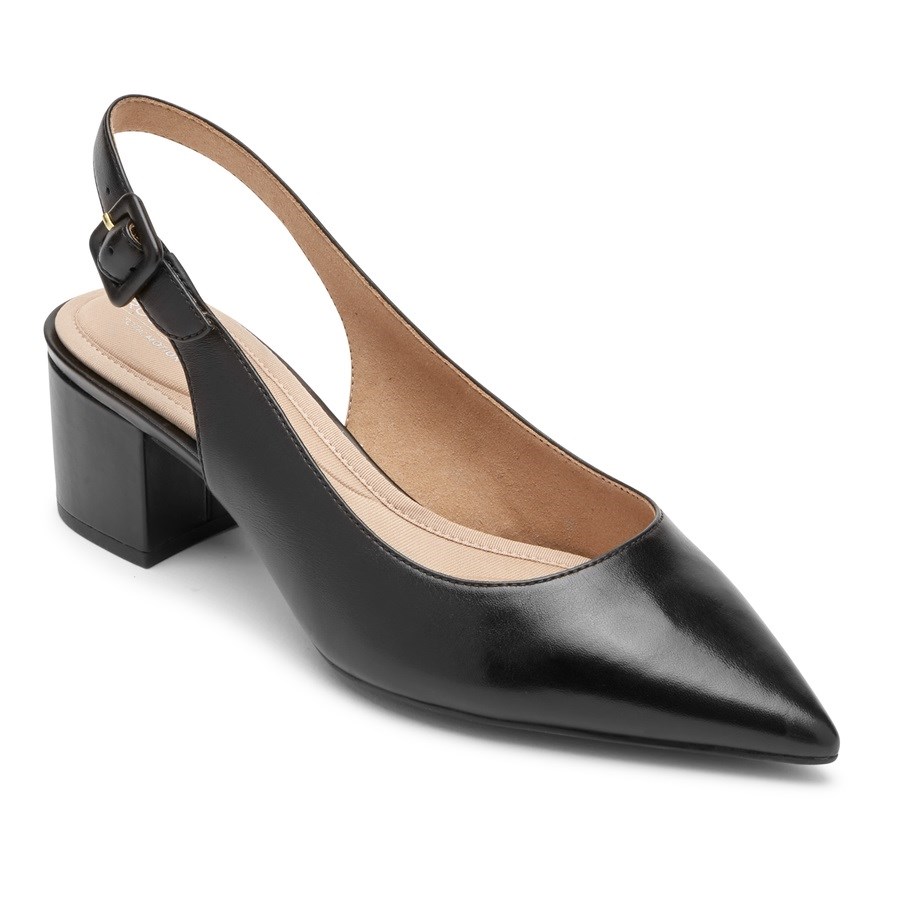 Rockport Total Motion Noelle Slingback Women's Heels Black | LIWOY-PH