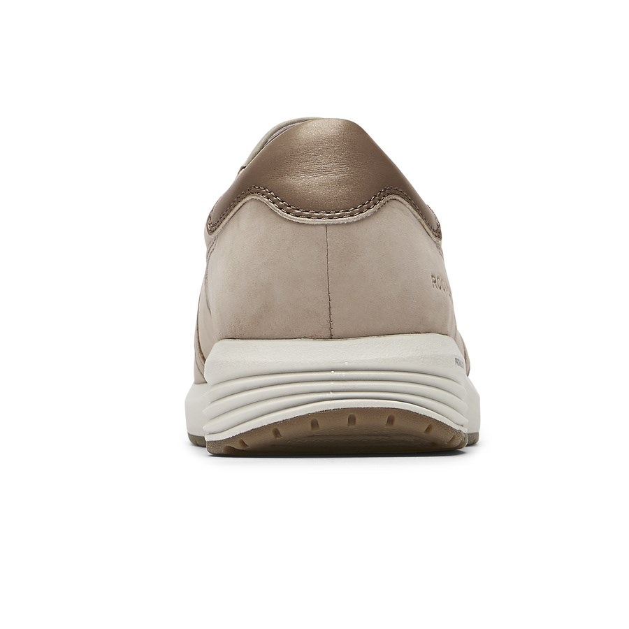 Rockport Trustride ProWalker Women's Slip On Sneakers Beige | HOQSN-PH