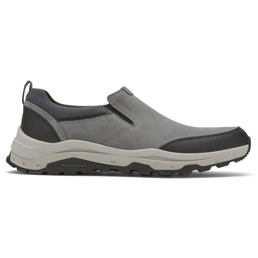 Rockport XCS Birchfield Trekker Men\'s Slip On Sneakers Grey | JLWNU-PH