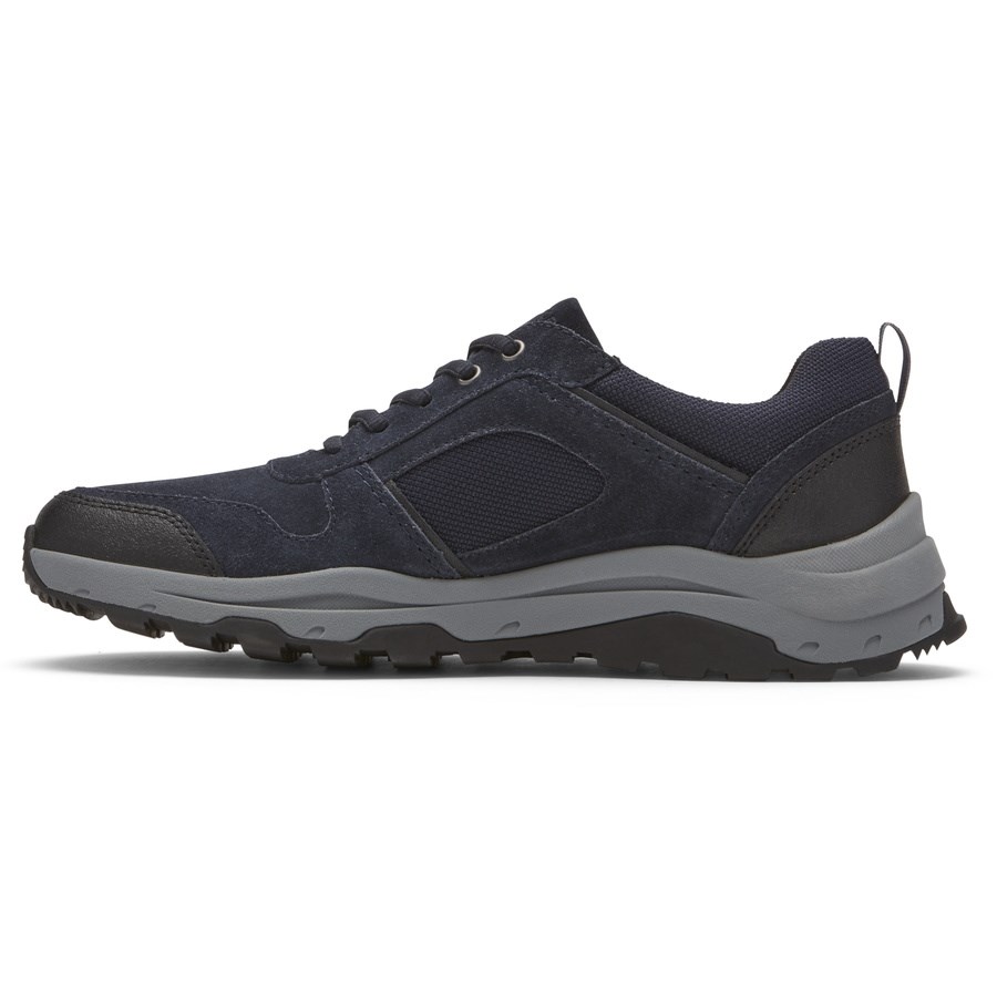 Rockport XCS Birchfield Ubal Trekker Men's Hiking Shoes Navy | MPQUJ-PH