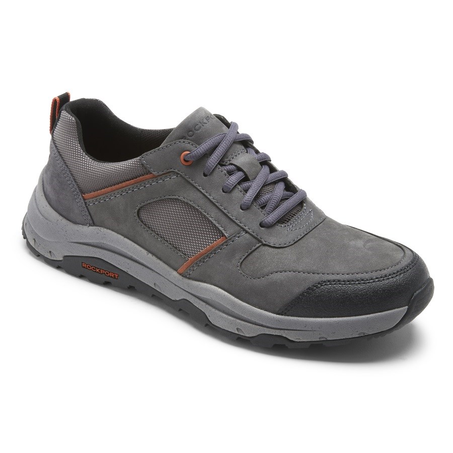 Rockport XCS Pathway Waterproof Ubal Trekker Men's Hiking Shoes Grey | NXWOJ-PH