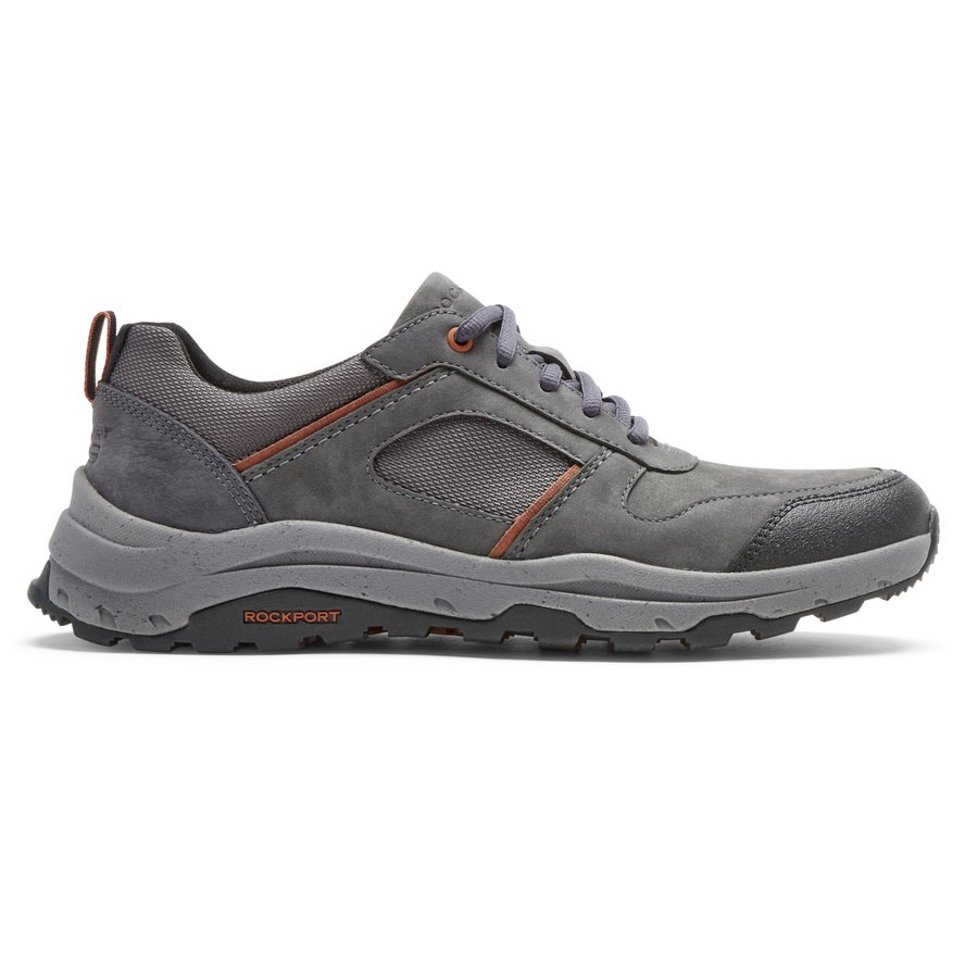 Rockport XCS Pathway Waterproof Ubal Trekker Men\'s Hiking Shoes Grey | NXWOJ-PH