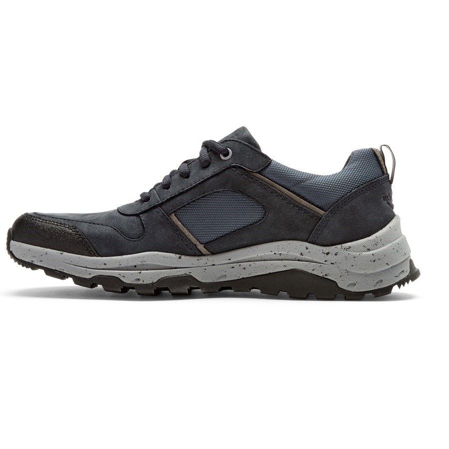 Rockport XCS Pathway Waterproof Ubal Trekker Men's Hiking Shoes Navy | ZJYK3-PH