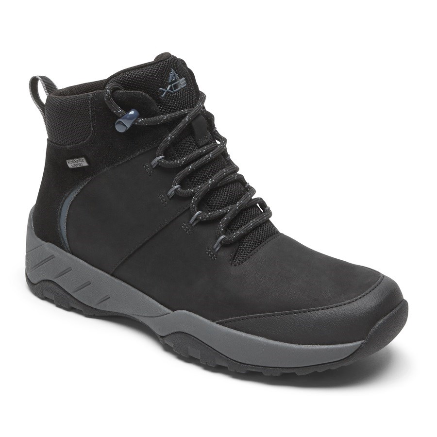 Rockport XCS Spruce Peak Waterproof Women's Boots Black | SKN2V-PH