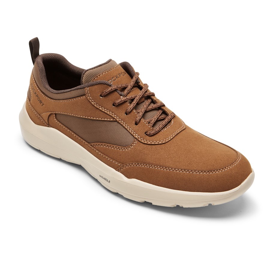 Rockport truFLEX Evolution Men's Sneakers Brown | XG3W0-PH