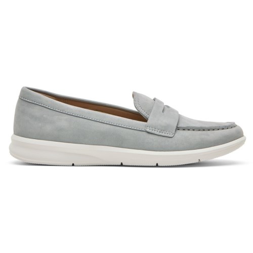 Rockport Ayva Washable Penny Women's Loafers Grey | Q05HU-PH