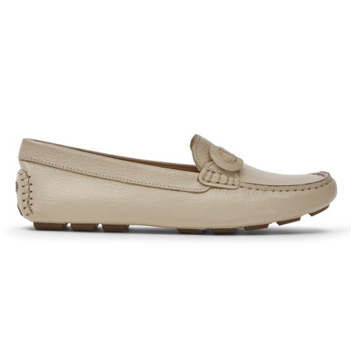 Rockport Bayview Ring Women's Loafers Beige | 4VRGL-PH