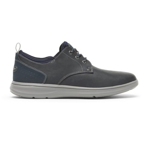 Rockport Beckwith Plain Toe Men's Oxfords Shoes Dark Grey | UYTOR-PH