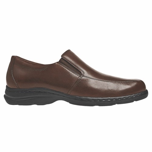 Rockport Blair Slip-On Men's Loafers Dark Brown | UGNH4-PH