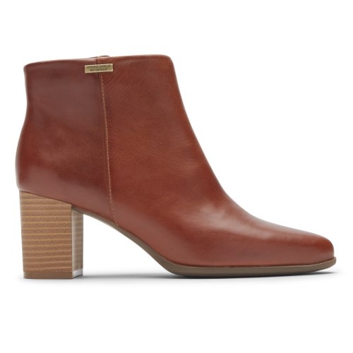 Rockport Camdyn Women's Booties Brown | 10MOJ-PH