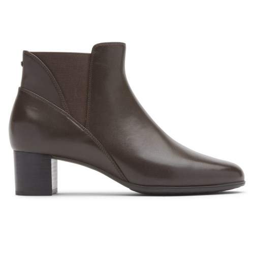 Rockport Career Dress Women's Chelsea Boots Chocolate | 5USP3-PH