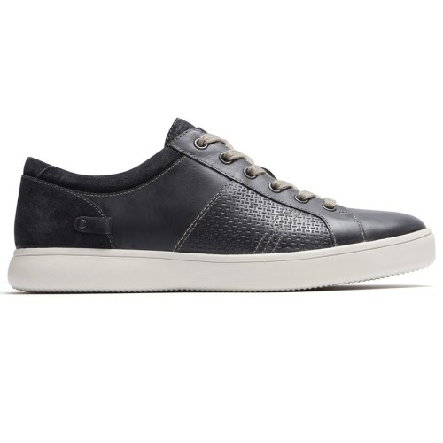 Rockport Colle Tie Men's Sneakers Navy | GYWMX-PH