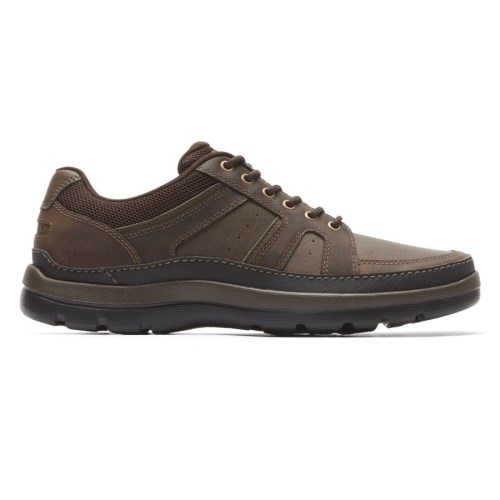 Rockport Get Your Kicks Mudguard Blucher Men's Sneakers Dark Brown | JG3RO-PH