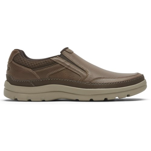 Rockport Get Your Kicks Mudguard Men's Slip On Sneakers Chocolate | YVUJ2-PH