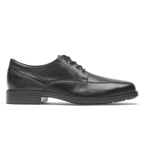 Rockport Greyson Bike Toe Men's Oxfords Shoes Black | X4SNZ-PH