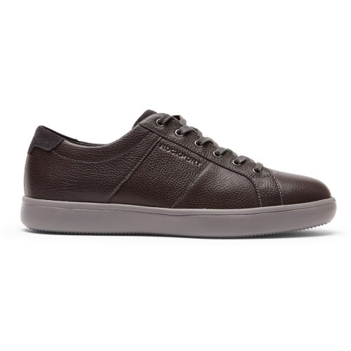 Rockport Jarvis Lace-to-Toe Men's Sneakers Chocolate | QT42Y-PH