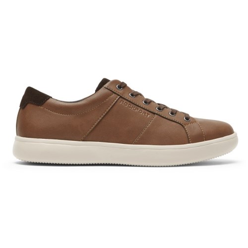 Rockport Jarvis Lace-to-Toe Men's Sneakers Brown | QWNSM-PH