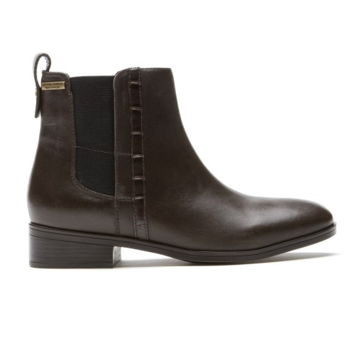 Rockport Larkyn Women's Chelsea Boots Coffee | ZUTIR-PH