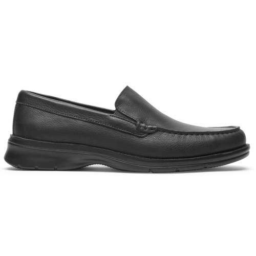 Rockport Palmer Venetian Men's Loafers Black | GM405-PH