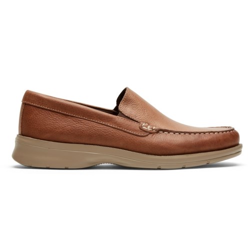 Rockport Palmer Venetian Men's Loafers Brown | ZYKRX-PH