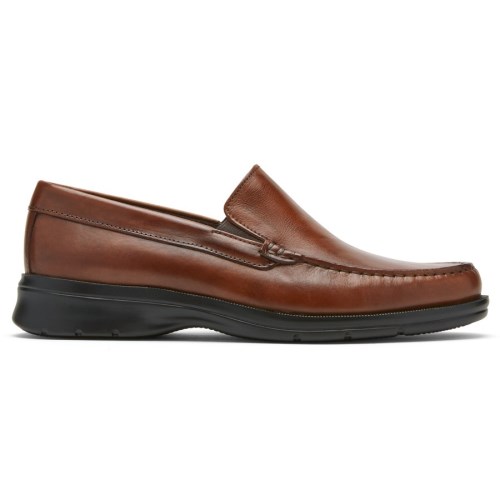 Rockport Palmer Venetian Men's Loafers Dark Brown | 2W5GI-PH