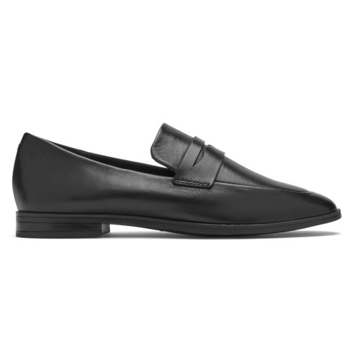 Rockport Perpetua Classic Penny Women's Loafers Black | 3OK5H-PH