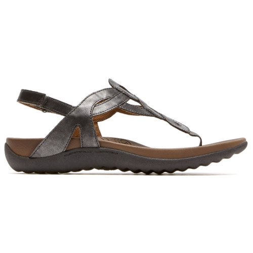 Rockport Ramona Women's Sandals Gold | ZSIQX-PH