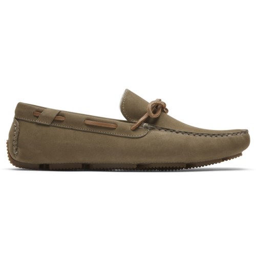 Rockport Rhyder Tie Men's Slippers Brown | S1W02-PH