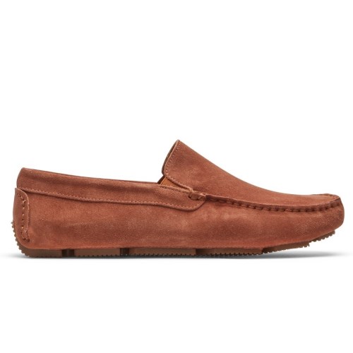 Rockport Rhyder Venetian Men's Loafers Brown | 34IPH-PH