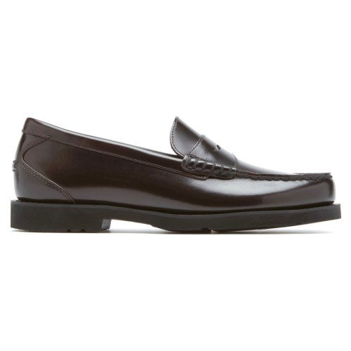 Rockport Shakespeare Circle Men's Loafers Burgundy | S0NWL-PH