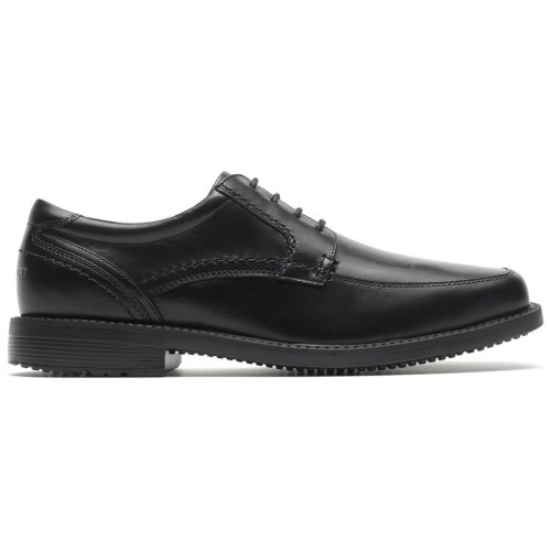 Rockport Style Leader 2 Apron Toe Men's Oxfords Shoes Black | LPH3W-PH