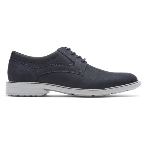 Rockport Tanner Plain Toe Men's Oxfords Shoes Navy | KMGH0-PH