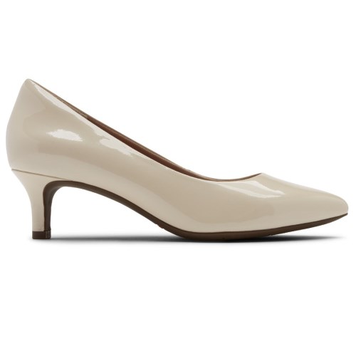 Rockport Total Motion 75mm Pieced Women's Heels Cream | G3Z5U-PH