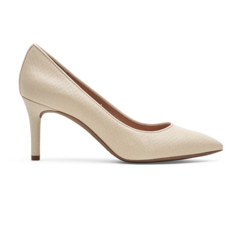 Rockport Total Motion 75mm Pointet Toe Women's Heels Beige | WSZPY-PH