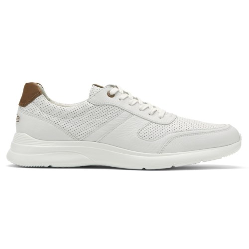 Rockport Total Motion Active Mudguard Men's Sneakers White | GKSVM-PH