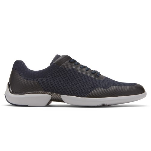 Rockport Total Motion Advance Sport Plain Toe Men's Sneakers Navy | 5KJZ0-PH