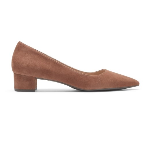 Rockport Total Motion Gracie Plain Women's Heels Brown | 4IJKO-PH