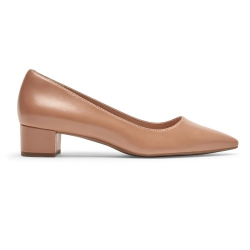 Rockport Total Motion Gracie Plain Women's Heels Light Brown | SLITU-PH