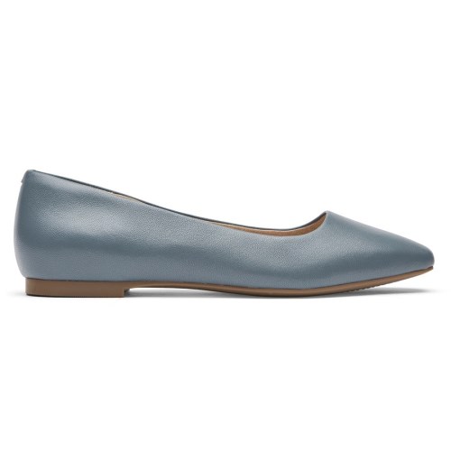 Rockport Total Motion Laylani Plain Women's Ballet Flats Blue | 325XQ-PH